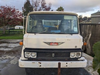 1980 Hino LB 560 Tray Truck with Container Pins