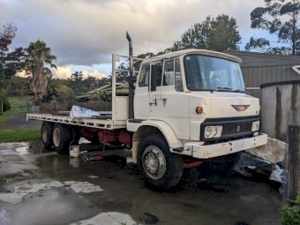 1980 Hino LB 560 Tray Truck with Container Pins