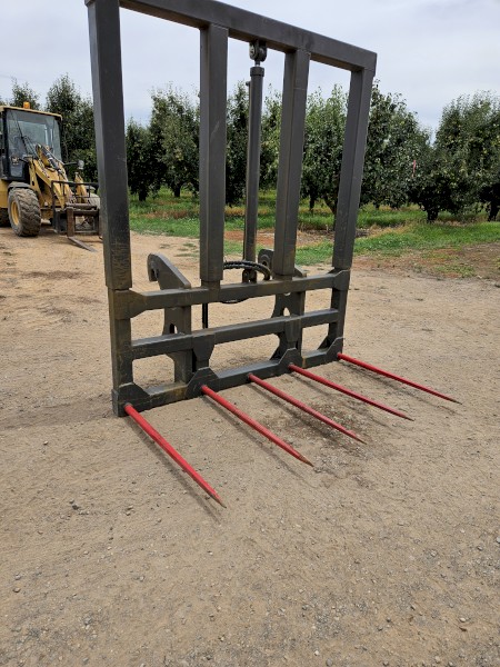 950mm Wheel loader HAYFORKS 5 Spear with hydraulic lifting hurdle