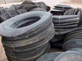 Heavy Silage Covers Tyre Sidewalls