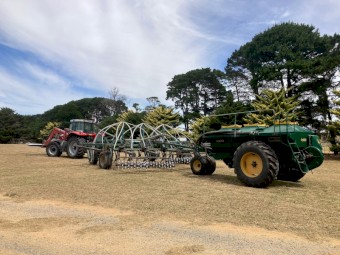 20' John Shearer Bar and 4,200L Simplicity Cart