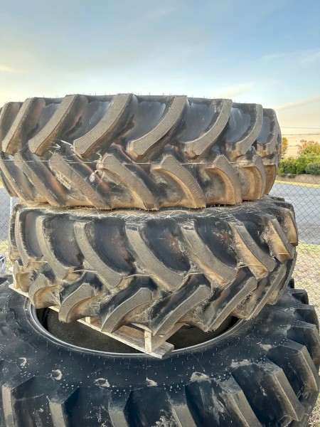 New 480/70R34 Rims & Tyres  x 2 - Firestone 