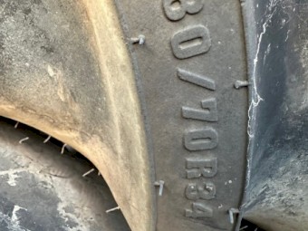 New 480/70R34 Rims & Tyres  x 2 - Firestone 
