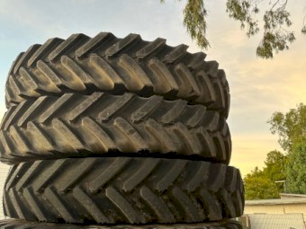 New Michelin 380/90R46 VF Spray Bib Rims & Tyres x 4  