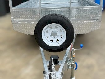 12x7 Flat Top Trailer with Ramps  Hot Dip Galvanised 3500kg ATM