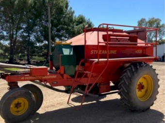 Horwood Bagshaw 6000L Streamline bin with small seeds box (Bin Only)