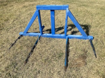 John Berends Twin Round Bale Fork 3pl