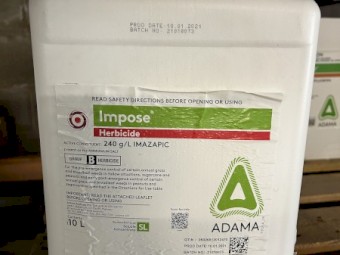 Impose (Imazapic) herbicide 10ltr drums 