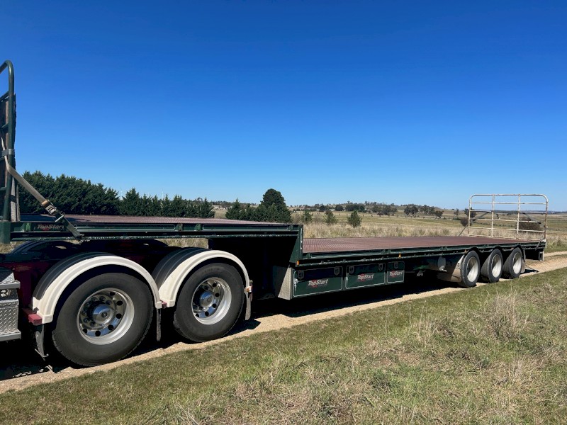 2010 Topstart 48" Drop Deck Trailer