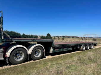 2010 Topstart 48" Drop Deck Trailer