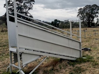 Edcon 3.5M Adjustable Sheep Ramp - Near Carcoar