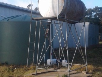 Fuel Tank on stand