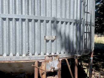 Nelson Grain silo circa 1980