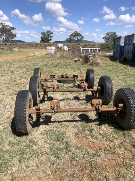 3 X Rogers Axles and springs
