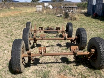 3 X Rogers Axles and springs