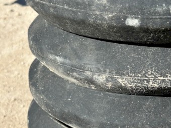 15” Manutec Solid Press Wheel Tyres 