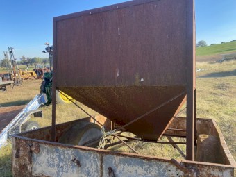 Sheep Feedout Cart
