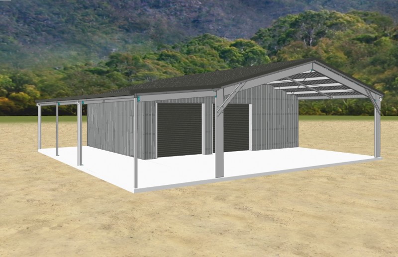 Quality R & F Steel Shed for sale
