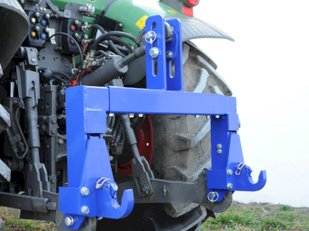 AGRETO Three-Point-Scale: Portable Weighing System for Agricultural Machinery