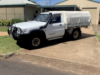 2002 Nissan Patrol GU ST 4.2D Trayback