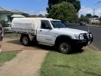 2002 Nissan Patrol GU ST 4.2D Trayback