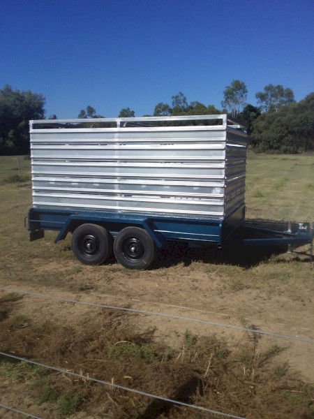 Major Tandem Stock Trailer