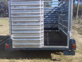 Major Tandem Stock Trailer