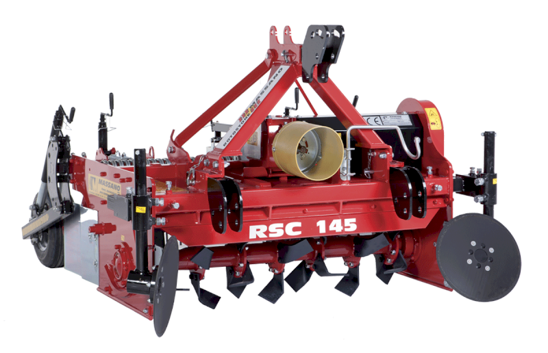 Brand New 2022 Massano RSC145 - Reverse tiller, stone/clod burier, raised bed former