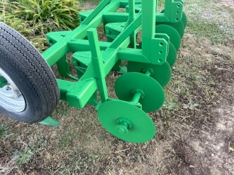7 Tyne Deep Ripper 2.0m with Coulters and Depth Wheels