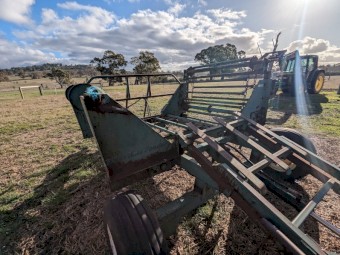 Bale feeder. John shearer