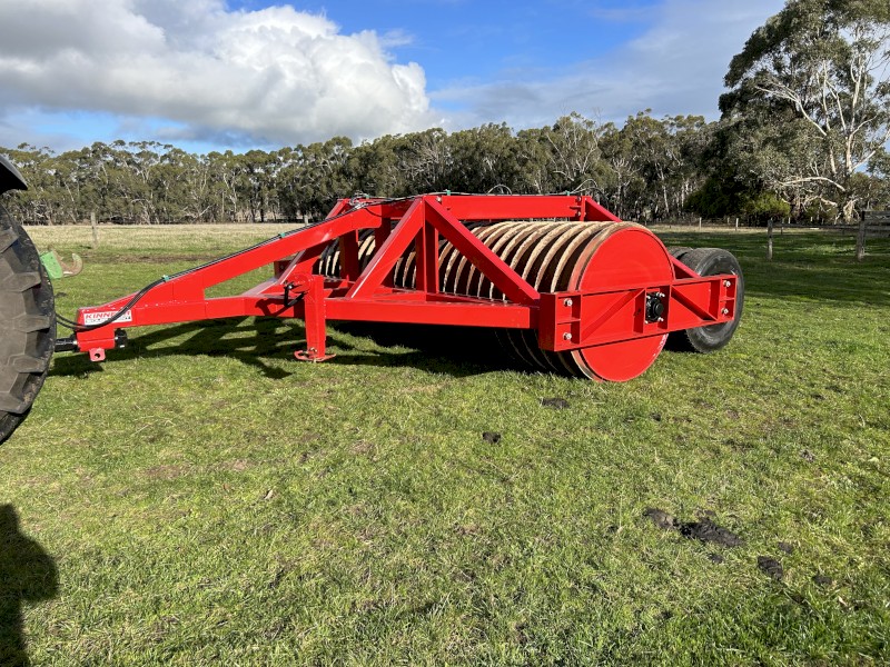 4.1m x1200 diameter stone roller 