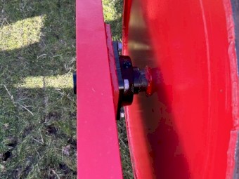 4.1m x1200 diameter stone roller 