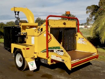 02/2017 VERMEER BC1500 SMART FEED COMMERCIAL 15" WOOD CHIPPER
