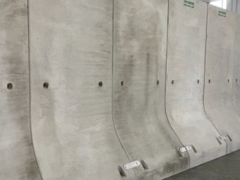 Ag-Crete Portable Concrete Divider Retaining Wall 3m High - HEAVY DUTY