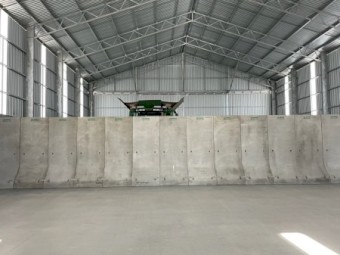 Ag-Crete Portable Concrete Divider Retaining Wall 3m High - HEAVY DUTY