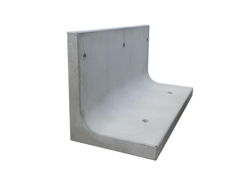 Ag-Crete L-Block Retaining Walls 1.2m high x 2.4m long x 1.0m wide