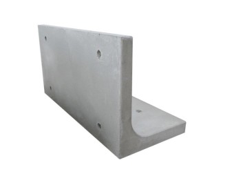 Ag-Crete L-Block Retaining Walls 1.2m high x 2.4m long x 1.0m wide