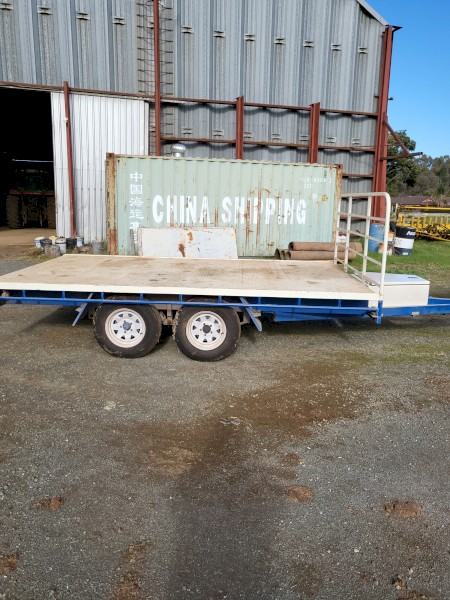 12x7 Flat top trailer 