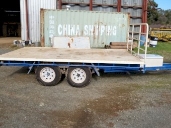 12x7 Flat top trailer 