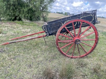 Horse Drawn Tipping Spring Cart