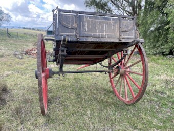 Horse Drawn Tipping Spring Cart