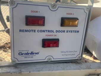 Grainline remote controlled door