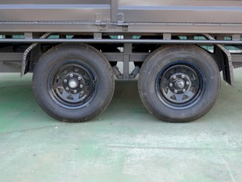 12 x 7 ft, Flat top Trailer Drop sides, 3500 kgs Heavy duty Trailer.