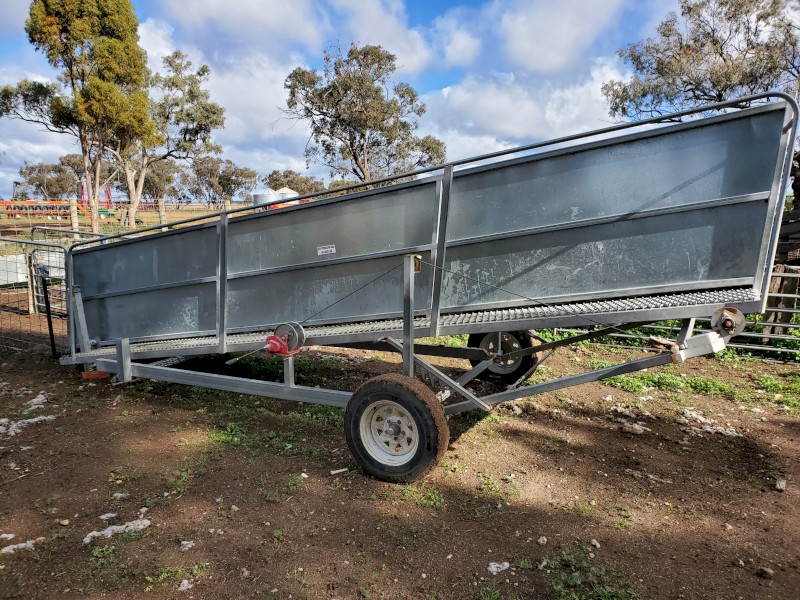 6 meter portable loading ramp