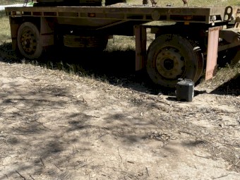 1989 Haulmark 2DT Dog Trailer (Spare Tyre)