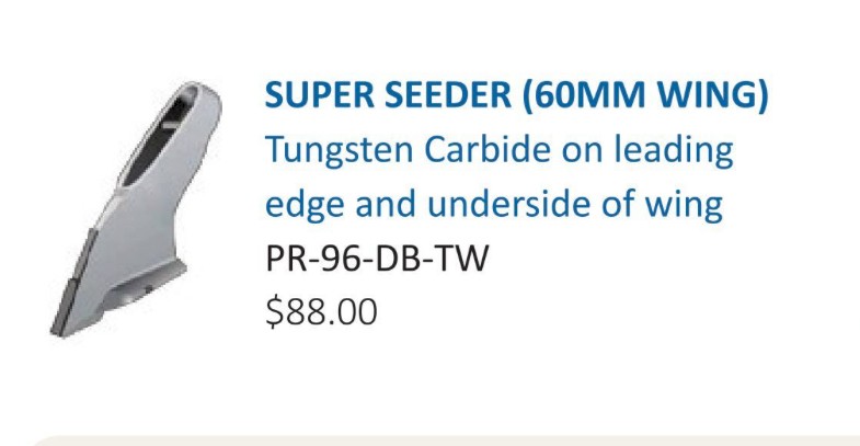 Super seeder points 