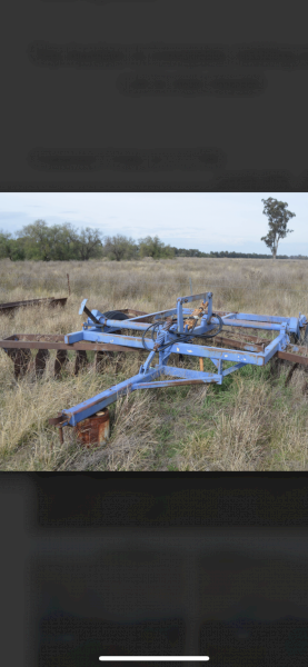 Grizzly G36 Offset Disc Plough
