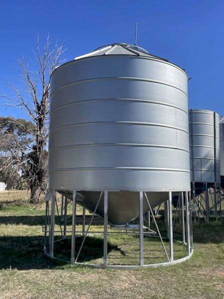 50T Unsealed Grain Silo