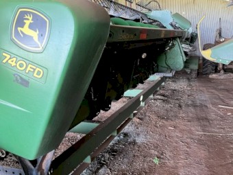 2020 John Deere S780, 740FD front, 615P, Redekop SCU