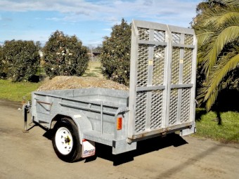 Late Model BELCO Heavy Duty Fully Galvanised Plant Trailer